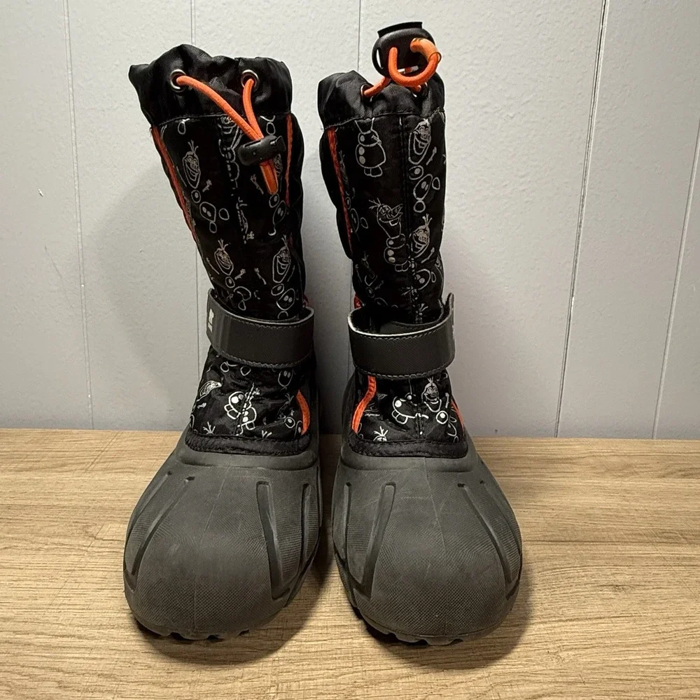 Sorel Disney Frozen Olaf Winter Boots Kids Sz 4‎ Snow Waterproof Insulated Warm